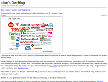 Tablet Screenshot of devblog.ailon.org